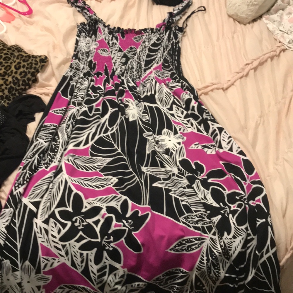 long ankle-length dress